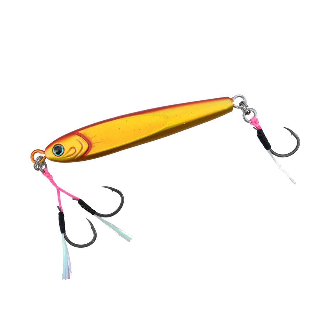 

DAIWA Metal Jig TG Bait SLJ 80g Adel Flash Red Gold