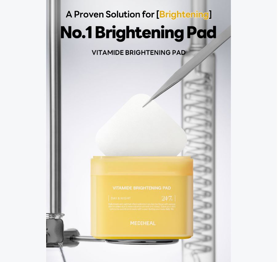 MEDIHEAL Toner Pad 100+100 Pads Double Pack (7types)