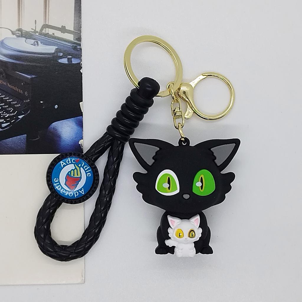 Cartoon Epoxy Keychain Toy Backpack Charm
