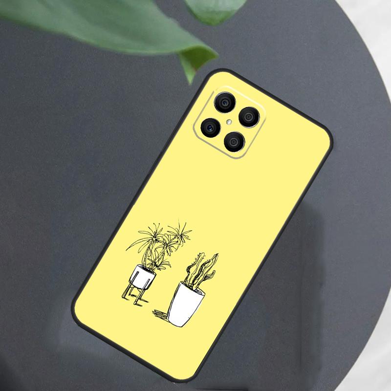 Plant Cactus Case For Huawei Honor 50 70 X7 X8 X9a P40 P30 Lite P50 P20 Pro PSmart Z Nova 5T Back Cover