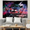 Spider Print Tapestry, Backdrop, Easy Setup, Ideal for Bedroom, Office & Living Room, with Aesthetic Wall Hanging Decor.