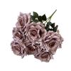 41Cm 7 Forks Silk Screen Rose Artificial Flower Wedding Living Room Decoration Road Guide Bouquet, Artificial Flower