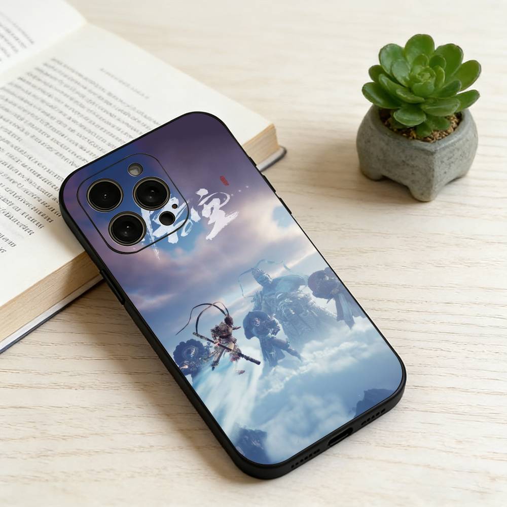 

Black Myth Wukong Phone Case Silicone Soft For IPhone 17 16 15 14 13 12 11 X XR Plus Pro Max Plus iPhoneXSMAX