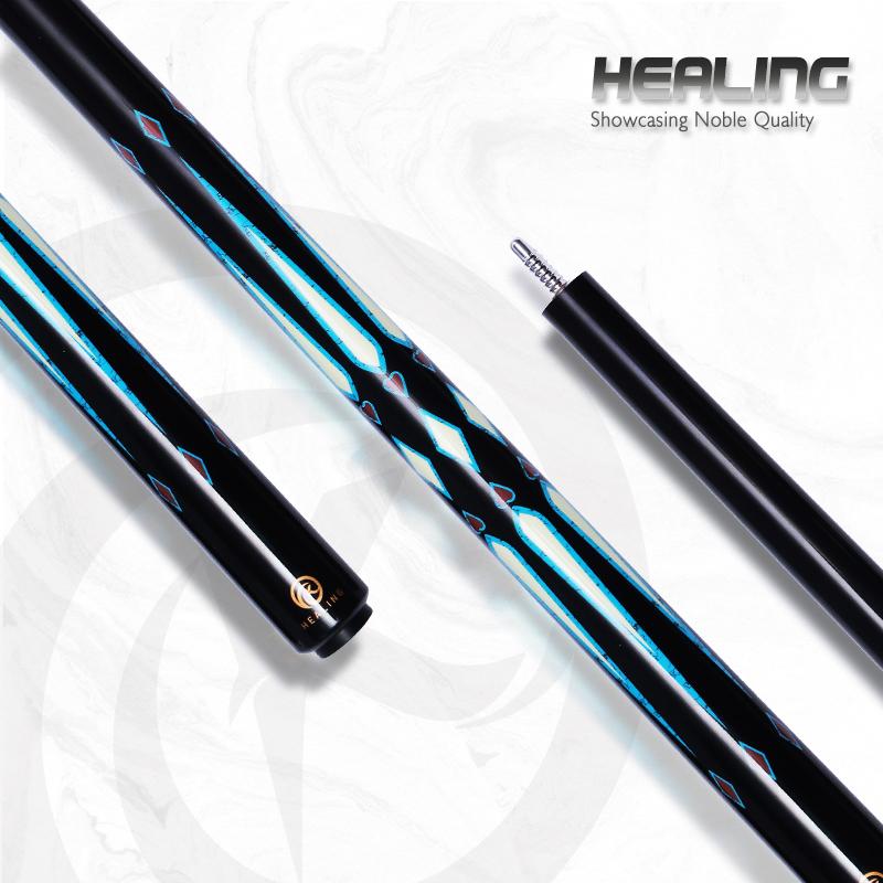 

OKHEALING 3 Pieces 12.9mm Tip Break-Jump Cue Carbon Fiber Shaft Butt 147cm/58inch 20Oz Billiard Cue Pool Game Cues синий