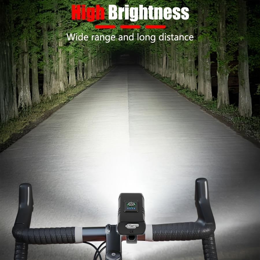 Bike Light T6 LED Bicycle Front Lamp Rechargeable Bicycle Headlight Tail Red Light MTB Road Bike Headlamp Cycling Accessories