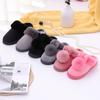 Women Rabbit Plush Slippers With Soft Antiskid Sole For Winter Indoor Comfort