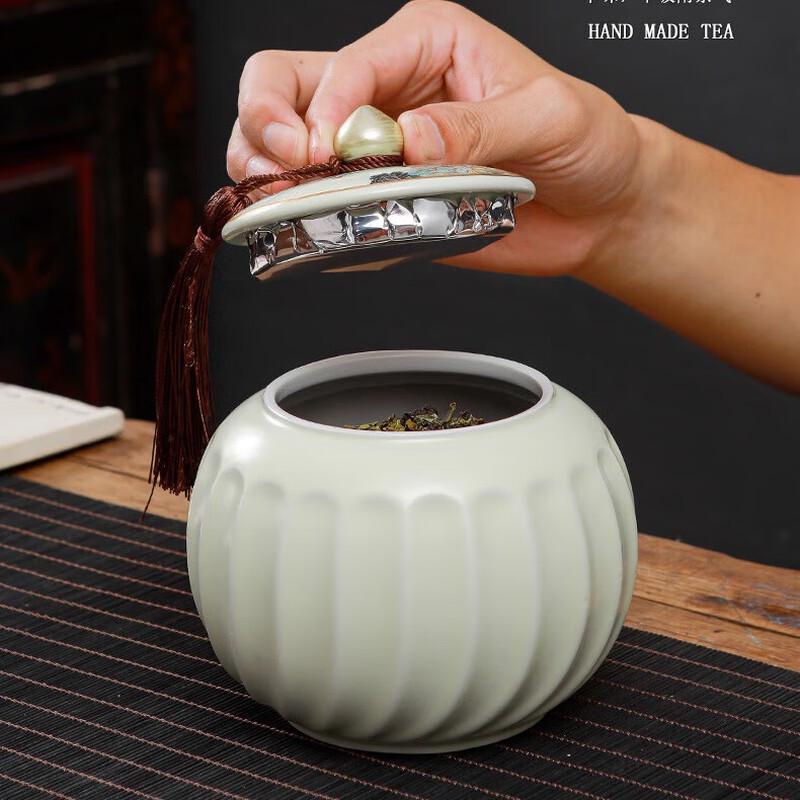 Junshenshi MY Ceramic Tea Canister