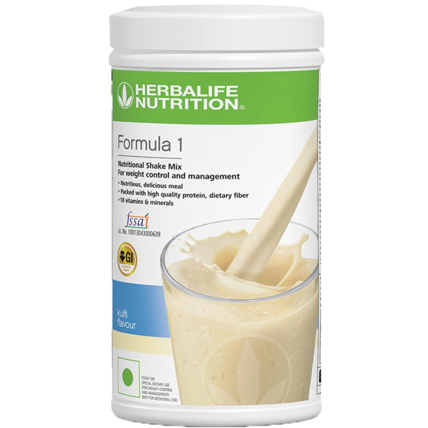 

Харчовий коктейль Herbalife Formula 1 Mix kulfi, 500 г (Білий) 500g