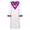Unisex Adult Choir Robe V Shape Stole Church Chorus Performance Costume Traditional Gown