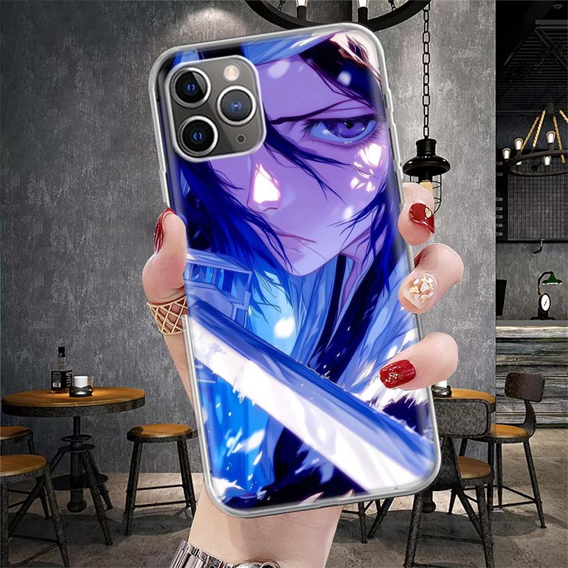 Bleach Kuchiki Rukia Soft Phone Case For IPhone 11 17 Air 16E 16 Pro Max 15 + 14 Plus 13 Mini 12 Apple 7 SE 8 Fundas Coque 11 17