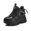Chaussures montantes augmentent la hauteur en automne et en hiver nouvelles baskets décontractées à plateforme ins tendance chaussures dad