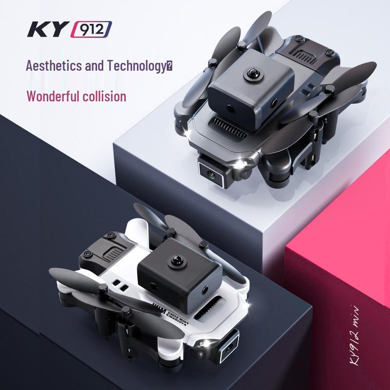KY912 HD 4K Mini Drone with Four-Sided Obstacle Avoidance and Remote Control