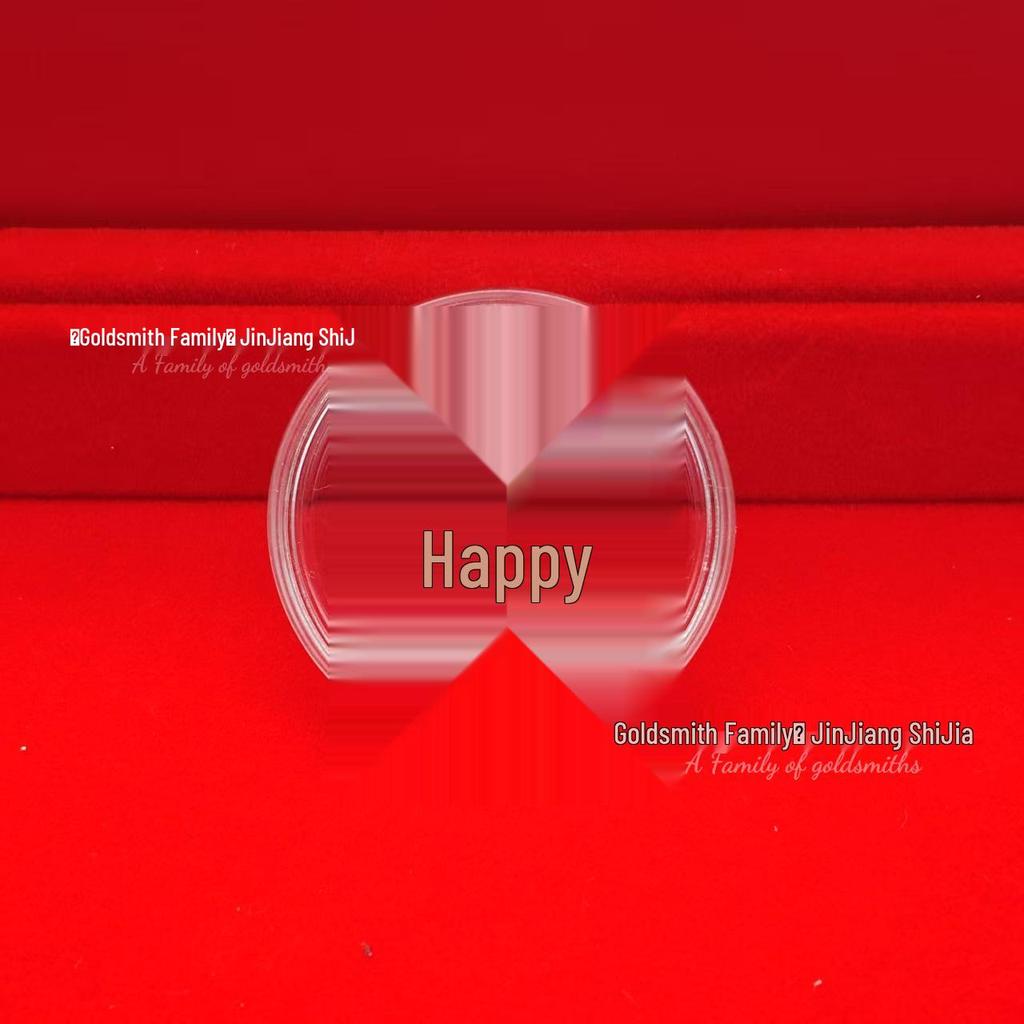 Shuibei 999 Fine Gold Phone Sticker 2mg: God of Wealth, Persimmon, Lucky Cat Amulet Souvenir Gift.