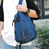 Men's Chest Bags Cloth Casual Crossbody Bag Sports Messenger Bag Travel Outdoor Waterproof Shoulder Bags Sling Bag Waist Bag