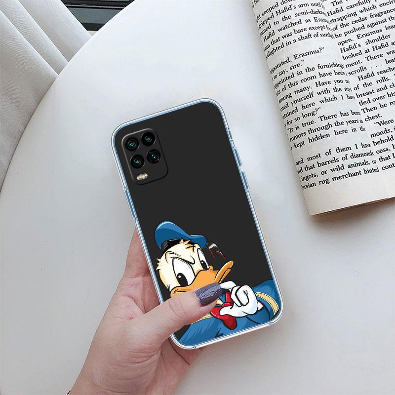 DuckTales Donald Duck Transparent Phone Case for Samsung Galaxy A04 A04S A14 A23 A34 A54 M23 M33 M52 M53