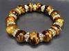 [Stone Town] AAA Tiger Eye 16mm Bracelet, Natural Stone, Extra Large, Impressive, Luxury, Luxurious Rondelle Prayer Beads