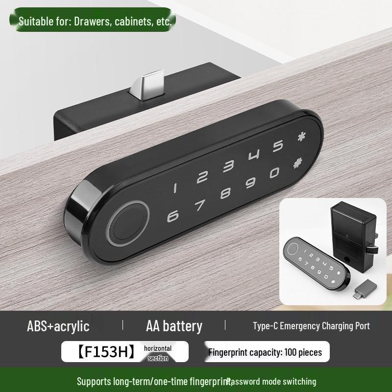Schuhschrank Smart Fingerabdruck- & Passwortsperre für Hauseingang & Umkleideraum