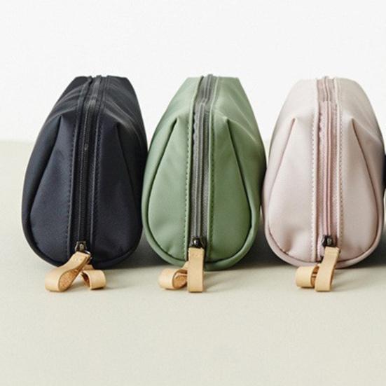 Geantă de machiaj de călătorie Închidere cu fermoar dublu Geantă de depozitare cosmetică Organizator portabil pentru articole de toaletă pentru vacanță, călătorie de afaceri, uz casnic