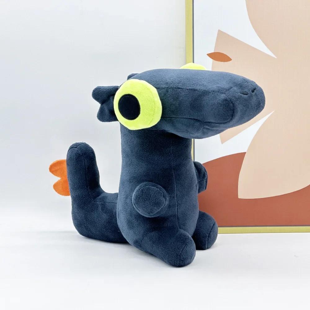 Drago nero danzante di 25 cm, peluche di Sdentato danzante, peluche morbido, animali di peluche, bambole di cartone animato, giocattolo morbido, regalo per bambini