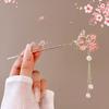 Haarnadel mit Quastenblume im antiken Stil, Damen High-End-Temperament, All-Match Hanfu Haarnadel, Am Hinterkopf zu befestigen, Haarnadel