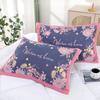 Gauze Multi-layer Pillow Towel Colored Woven Jacquard Cotton Student Children Couple Home Soft and Comfortable Large Pillow Towel