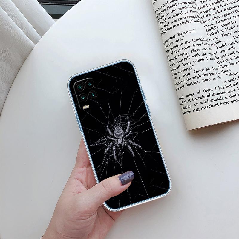 Spider Transparent Phone Case for Motorola Moto G10 G20 G30 G31 G32 G34 G35 G41 G42 G50 G51 G52 G55 G60 G60S G62 G71 G72 G75