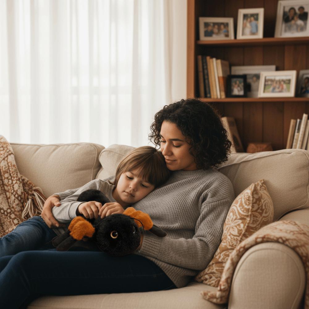 Stuffed Animal Lilttle Ant Plush Keychain PP Cotton Ant Plush Doll  Children Girl