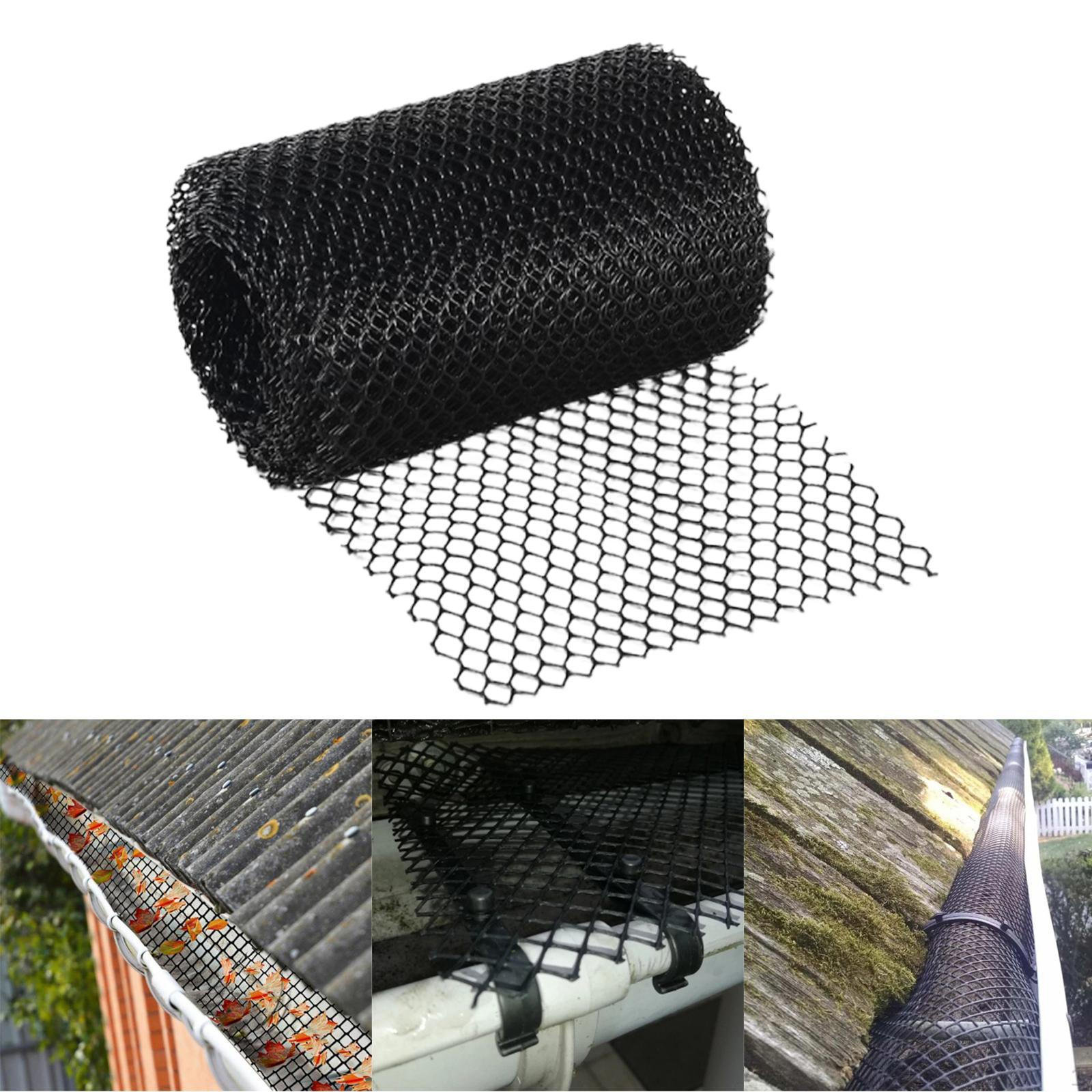 

Сетка для защиты от засорения дренажных систем Фильтры для водосточных труб Защитные сетки для водосточных труб Black