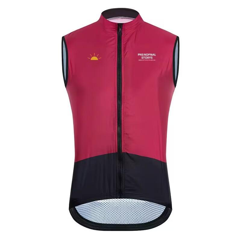 Spring and Autumn Cycling Vest Windproof and Waterproof Road Bicycle Vest Breathable and Quick-drying Sports Vest