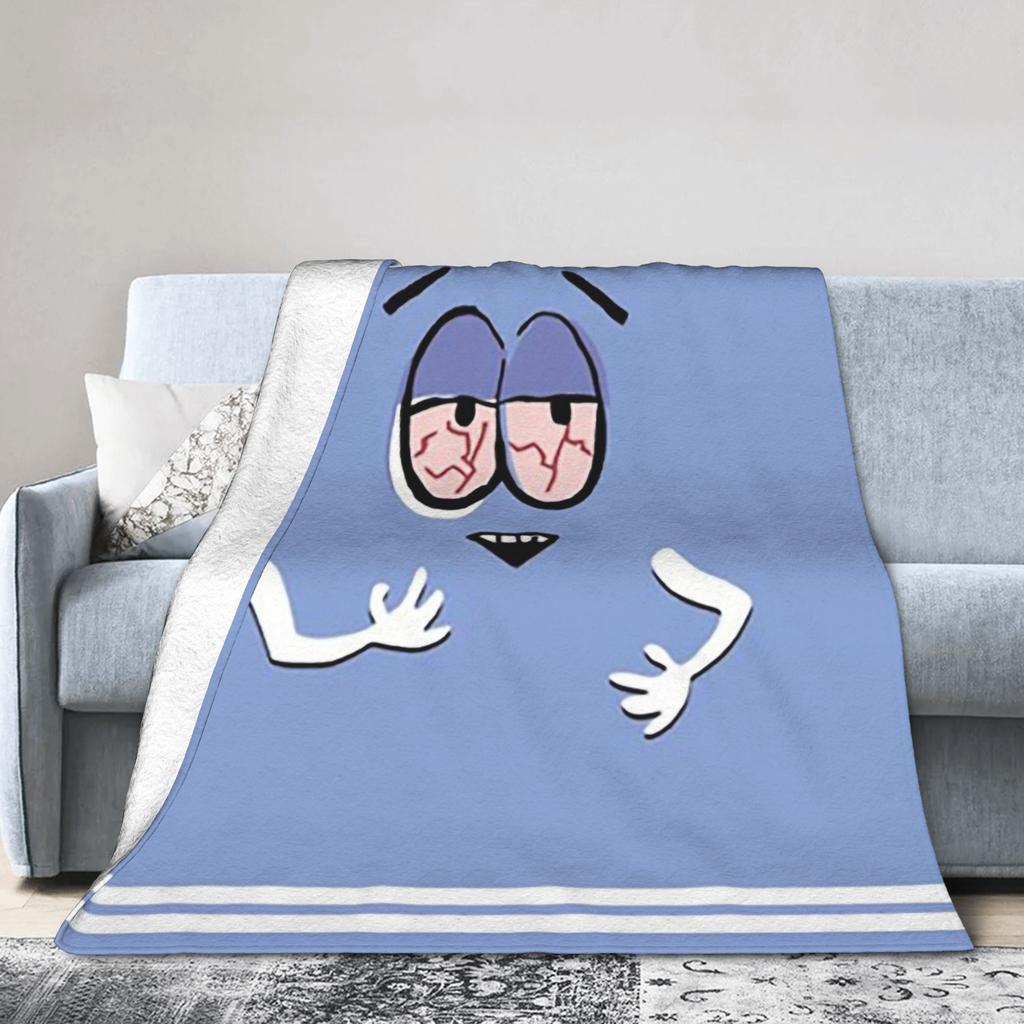 Souths Parks Towelie Blanket Plush Throw Blanket Bedroom Sofa Decoration Ultra-Soft Warm Bedspreads,