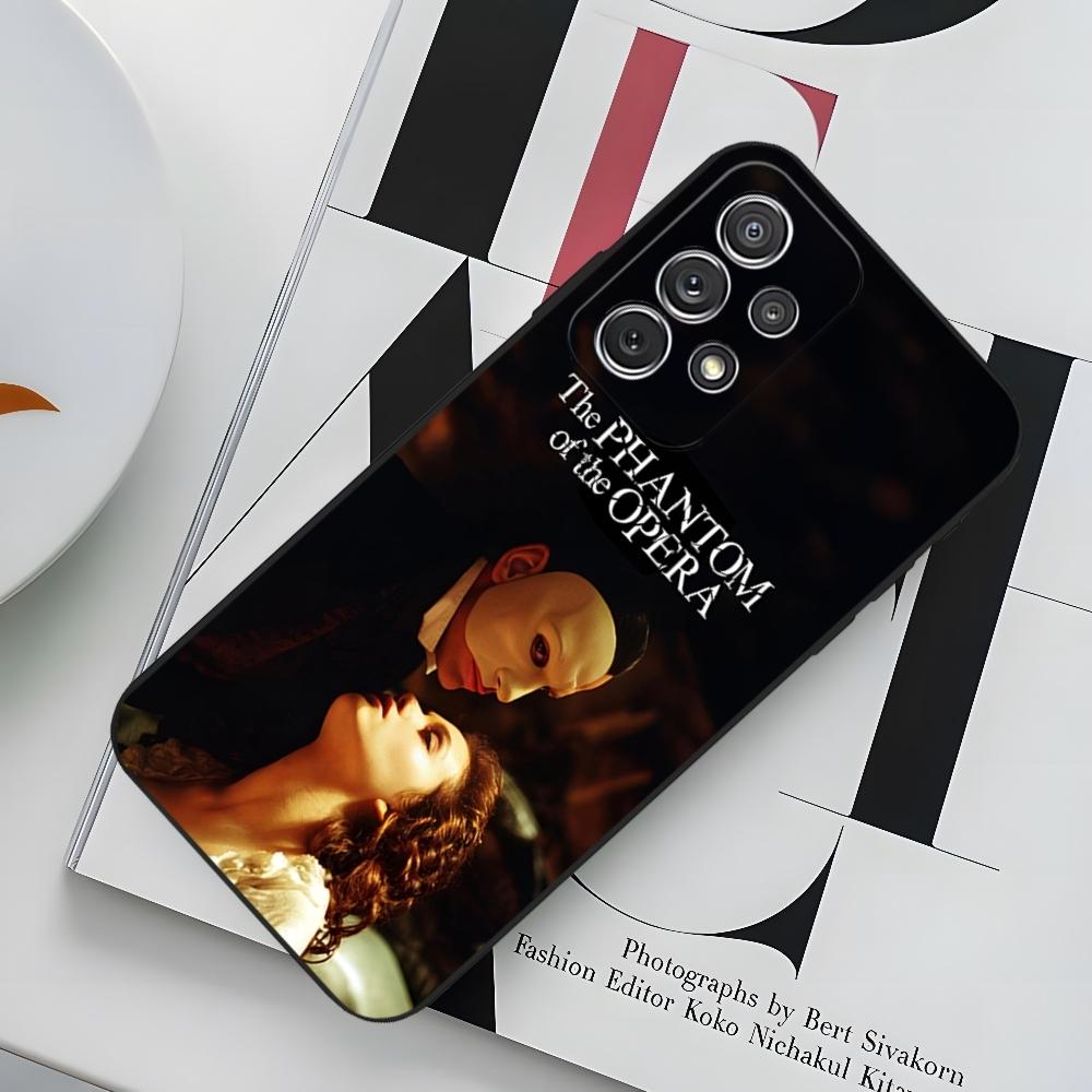 The Phantom Of The Opera Phone Case for Sumsung Galaxy S24 S23 S22 S21 S20 A24 A34 N20 M54 A54 A53 Fe Plus Ultra Black Soft Cove