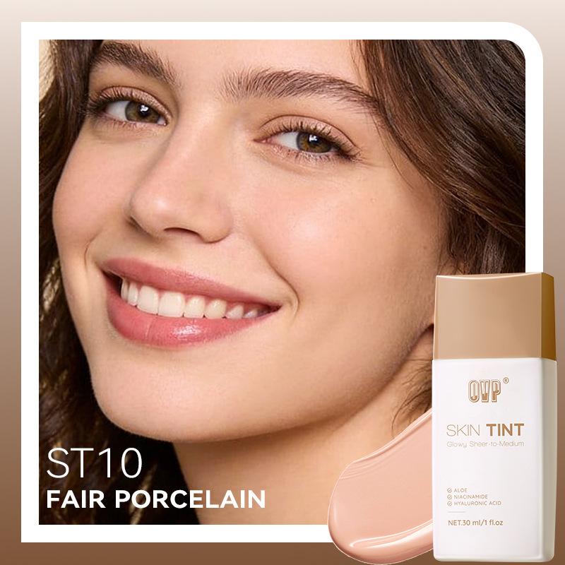 

OVP Foundation Lightweight Hydrating Long-Lasting Concealer Non-Caking Natural Glow ST10FairPorcelain