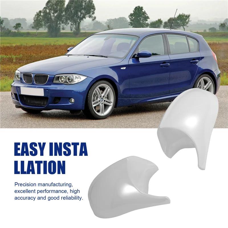 Car Door Side Rearview Mirror Housing Side Rearview Mirror Cover for BMW 1 3 Series E81E82E87E9