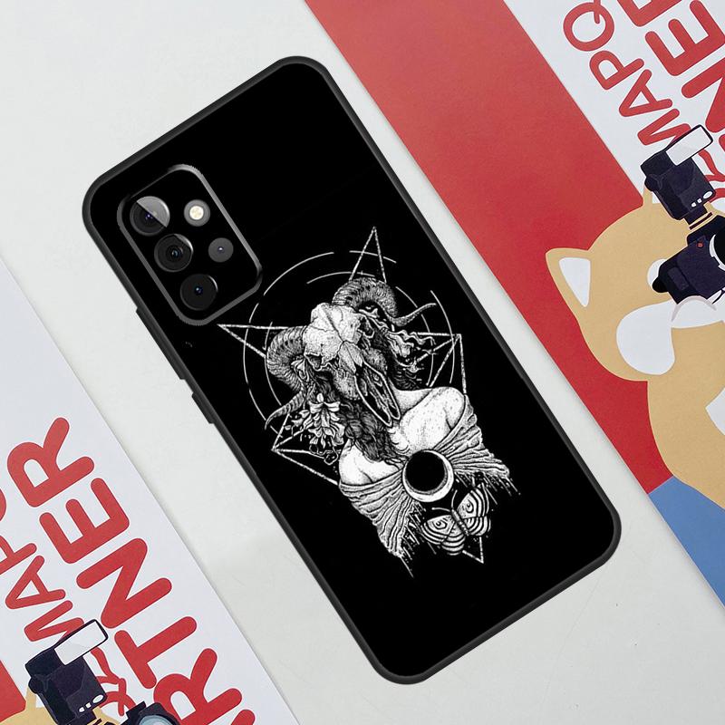 Hexerei Okkultes Pentagramm Hülle Für Samsung Galaxy A06 A16 A36 A56 A55 A35 A33 A53 A13 A23 A17 A54 A34 A14 A52 A32 A15