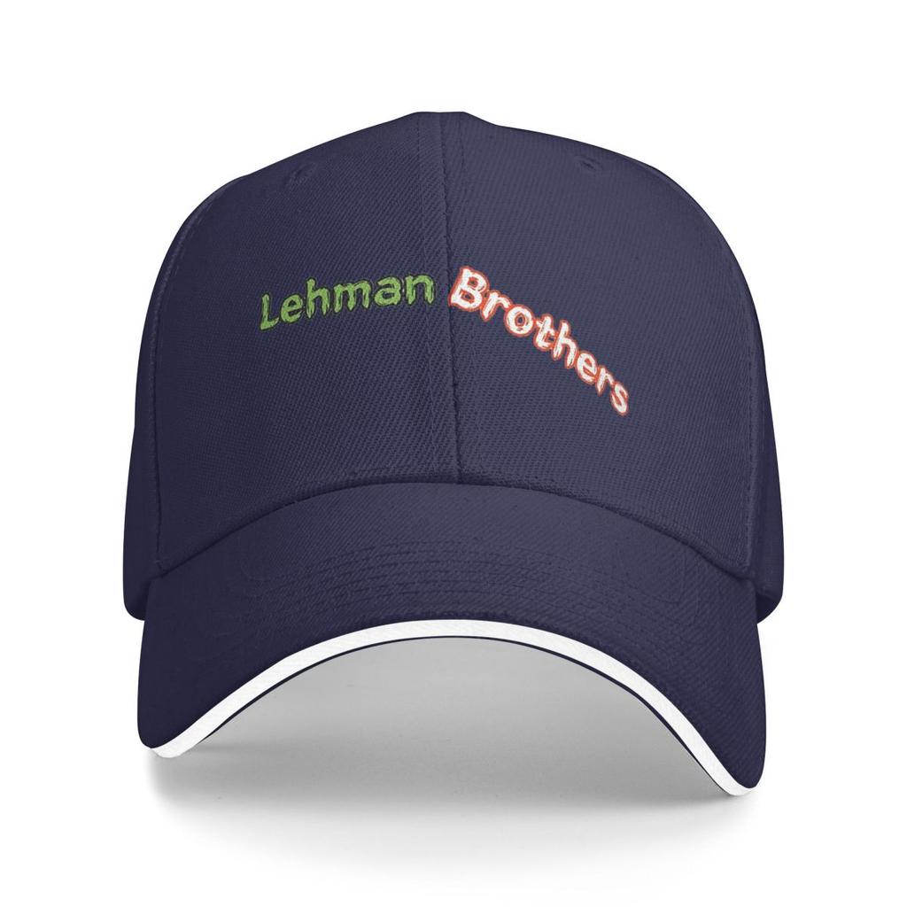 Unisex Baseball Hats Lehman Brothers Logo Outdoor Streetwear Summer Sports Baseball Caps Hip Hop Cap Casquette Hats