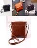 Women's Stylish Pu Leather Tote Shoulder Bag For Everyday Use In Wine Red