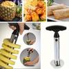 Stainless steel pineapple nucleator and slicer, stainless steel pineapple nucleator, fruit strawberry nucleator, kitchen for easy peeling and slicing