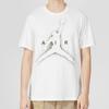 Jordan T Shirts Men's White Crew Neck Moderate Straight Fit DV8421-133