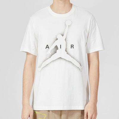 T Shirts Men's White Crew Neck Moderate Straight Fit DV8421-133