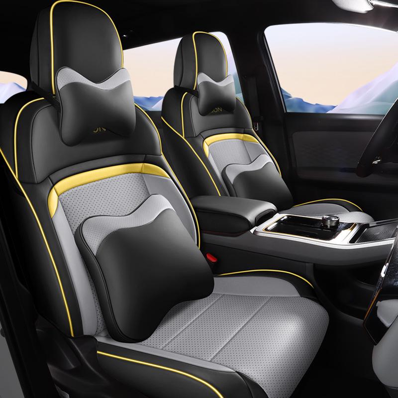 Aion Y Full Leather Car Seat Cushion - All-Season, New Model