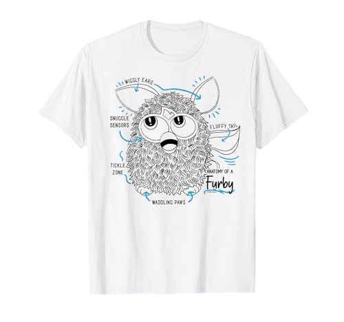 Furby Anatomy Of A Furby T-shirt
