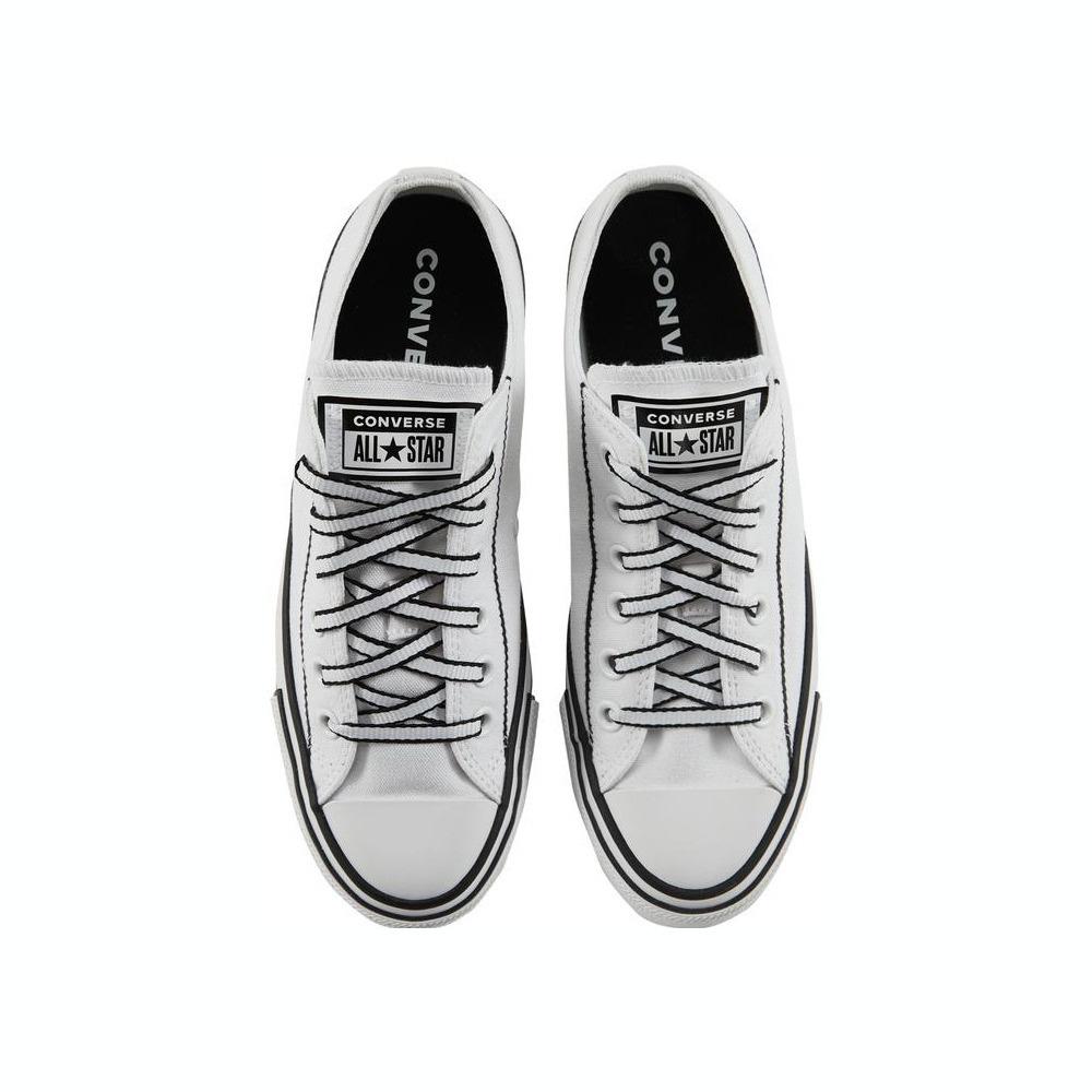 Converse Chuck Taylor Seasonal Comfortable Low Top Canvas Shoes Women Sneaker Black White A03528C