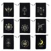 Jewelry Wrap Bags Storage Bag Witch Divination Crystal Packing Pouches Board Game Cards Drawstring Package Holder