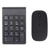 USB Keypad and Numeric Mouse Plug and 1200 Portable Wide for Home Office 2.4GHz 18-Key Combo, Play, Durable, DPI, Size, Compatibility,