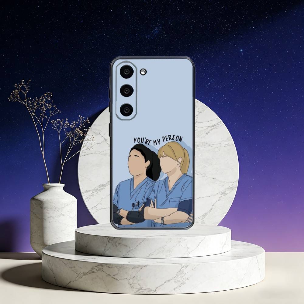 G-GreysS A-Anatomy-Y Phone Case For Samsung Galaxy A73,A72,A71,A70,A53,A52,A51,Others Soft Black Cover