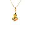 Exquisite Gourd Women's Summer Fashion Temperament Versatile High-end Light Luxury Hollow Necklace Pendant