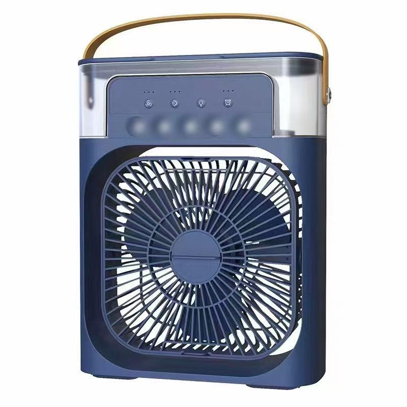 

Portable 5-Hole Spray Humidifying Handheld Mini Fan with Brushless Turbine Small 19.5*14*6CM