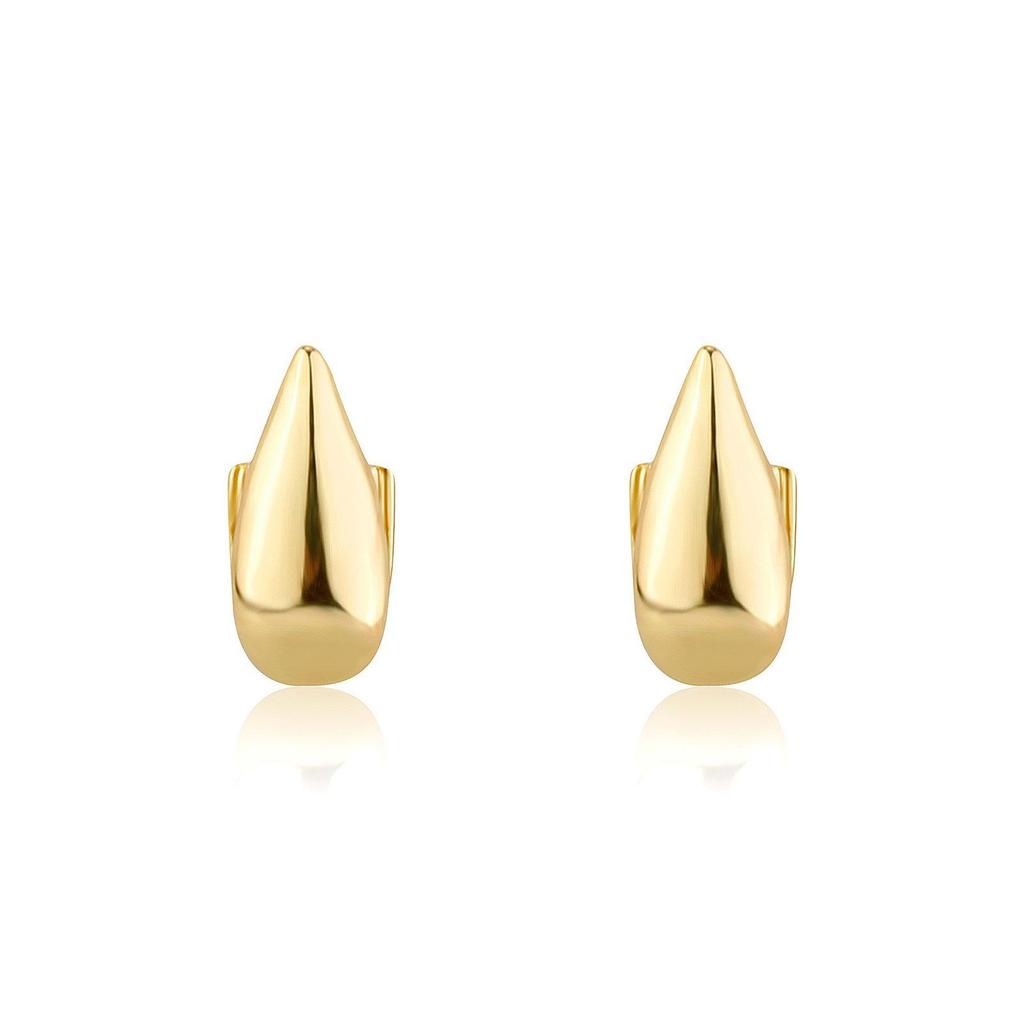 Gold Electroplated Hip Hop Vampire Fang Grillz for Men and Women - Halloween Accessories
