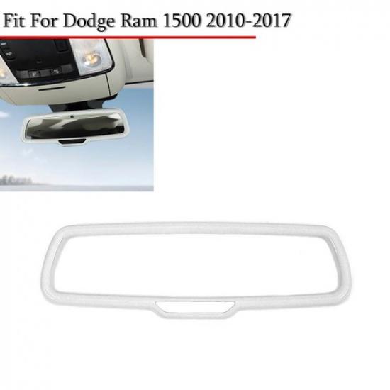 Белая декоративная накладка на зеркало заднего вида для Dodge Charger Ram 1500 2010-17