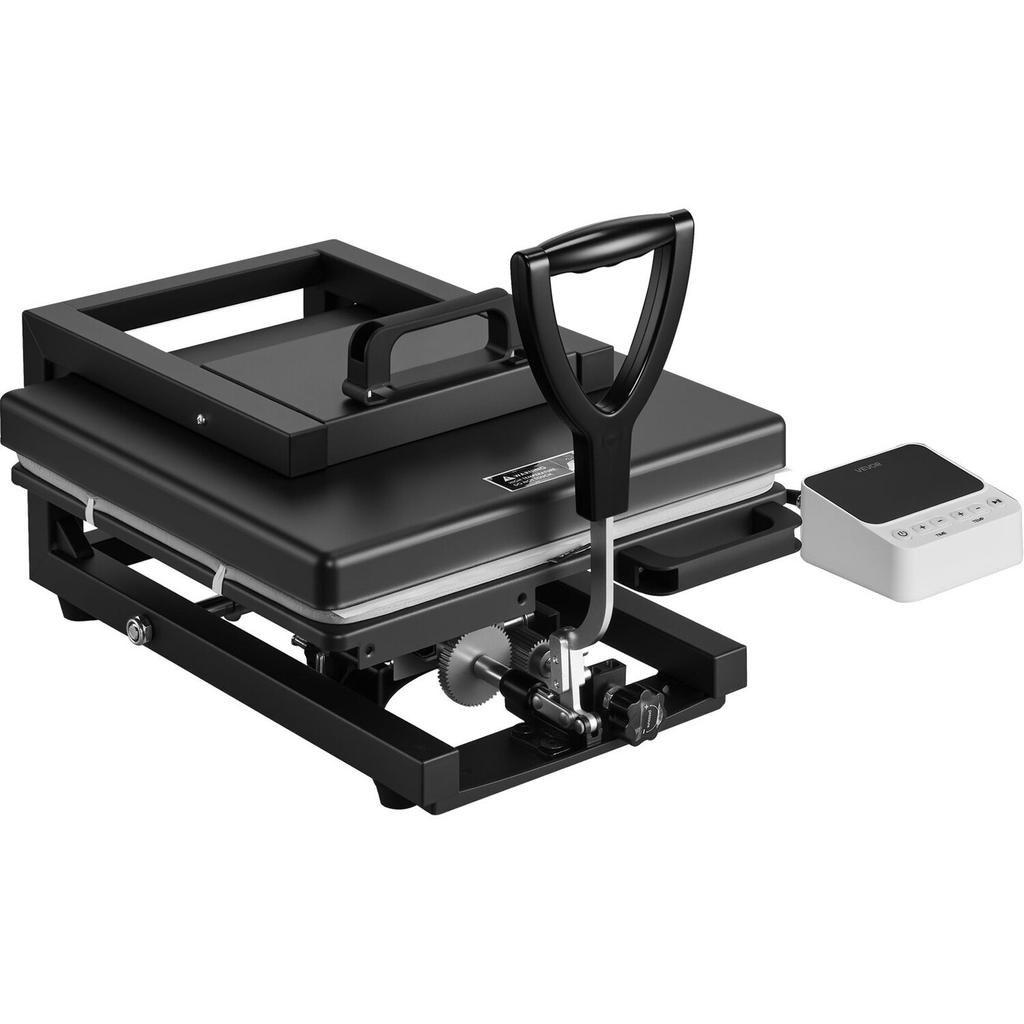 Hybrid Heat Press, 380 X 380 Mm, 5-in-1 Multifunction, Heat Up Fast and Even, All-New Patented Design, Easy To Control, Sublimation Press Machine for